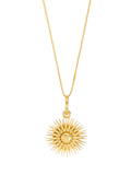 Rachel Jackson London Mini Electric Goddess Pendant Necklace Gold - British product