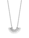 Rachel Jackson London Mini Rising Sun Topaz Pendant Necklace