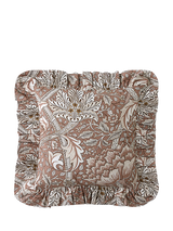 John Lewis William Morris At Home Windrush Scatter Cushion, Terracotta, 45x45cm- Buy online at McGrocer