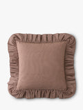 William Morris At Home Windrush cushion terracotta 45x45cm, imported from the UK