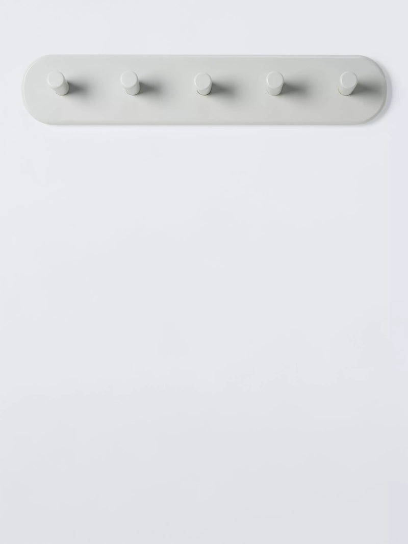 John Lewis angled pebble bamboo hanging rack greige, UK version