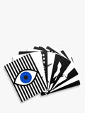12-Card Baby Sensory Flashcard Set with Affirmations and Infant Vision Guide