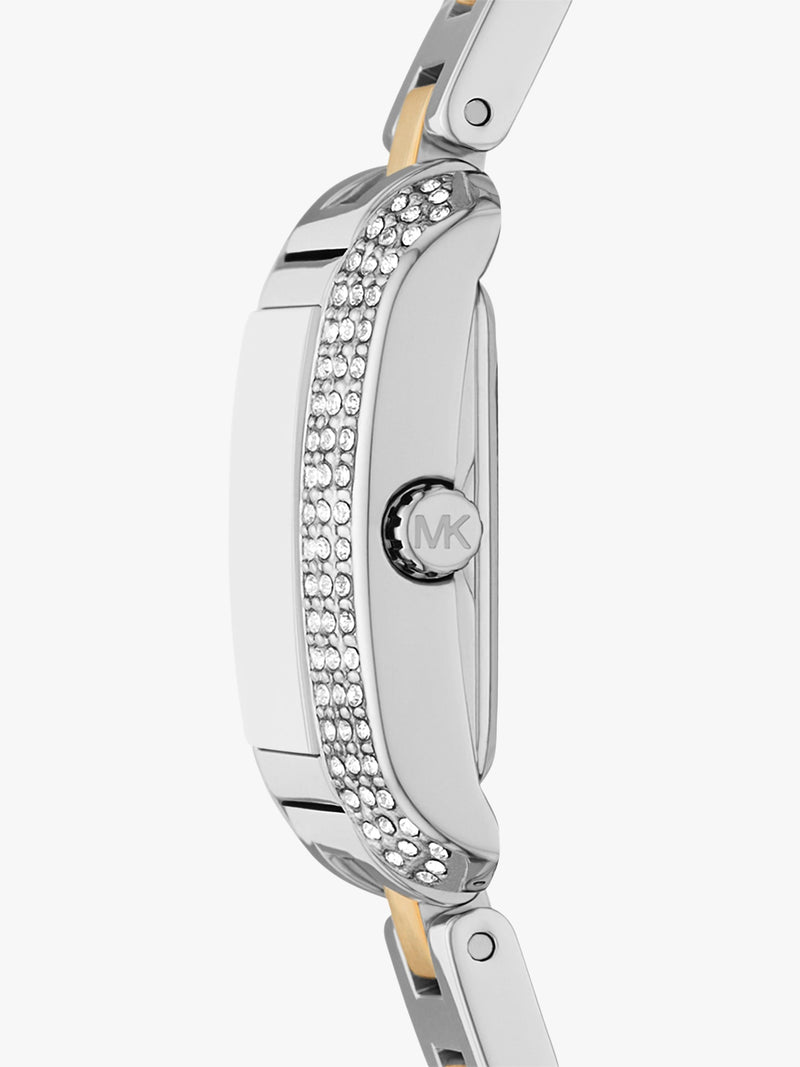 Michael Kors women's watch mother of pearl crystal strap 22mm (British brand)