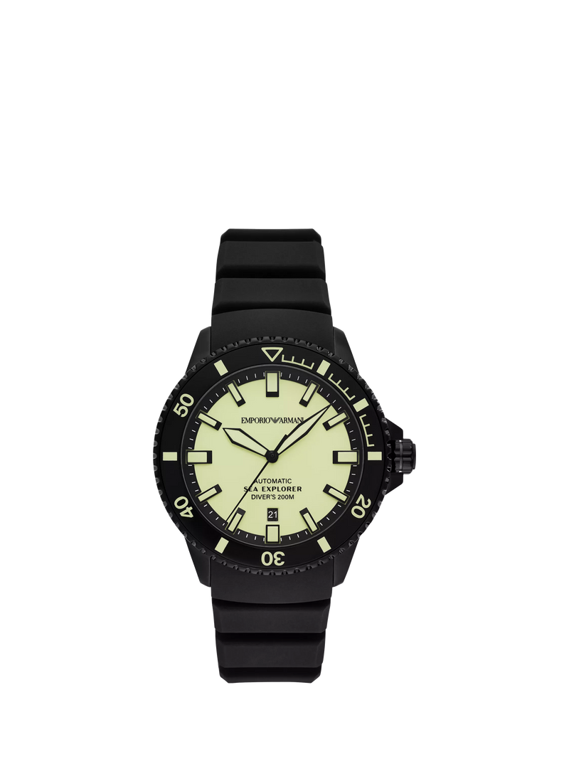 Emporio Armani Sea Explorer automatic diver watch 42.5mm (British brand)