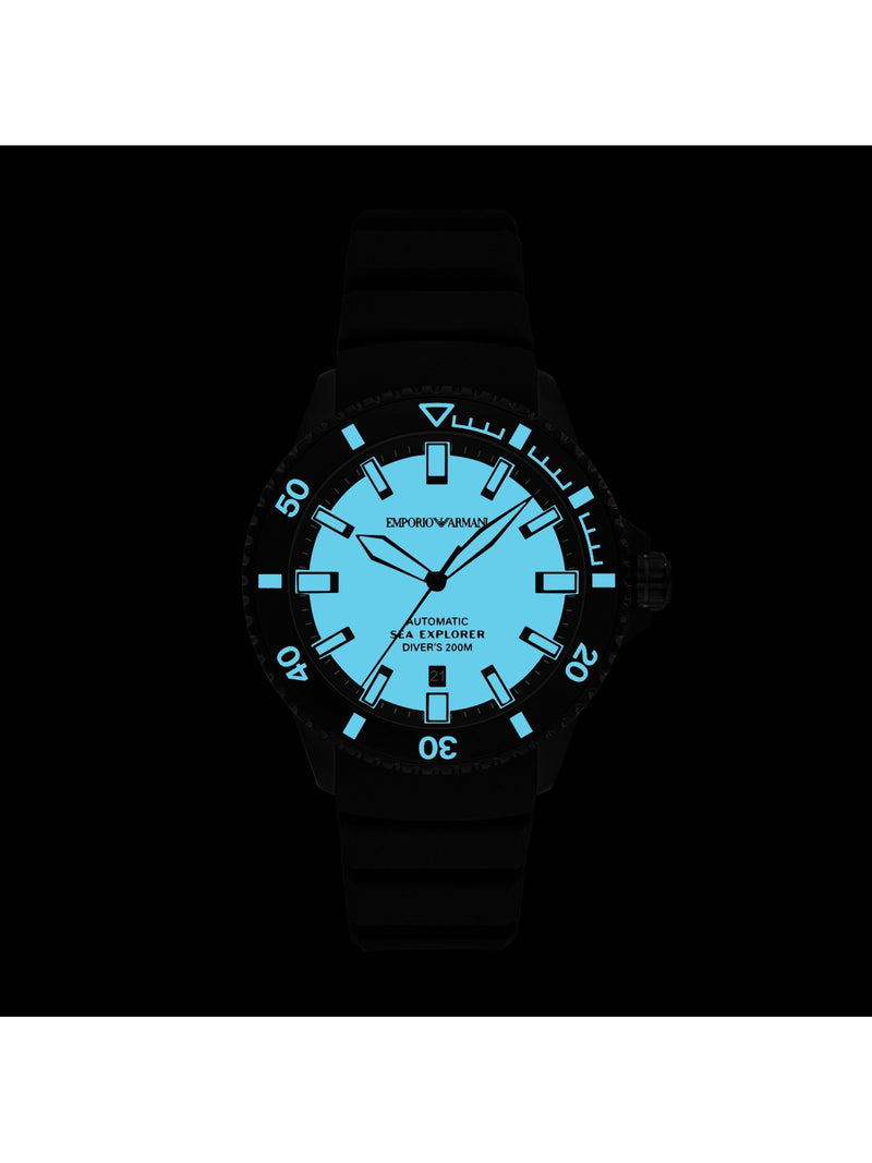 Emporio Armani Sea Explorer automatic diver watch 42.5mm (British brand)