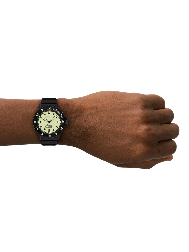 Emporio Armani Sea Explorer automatic diver watch 42.5mm (British brand)