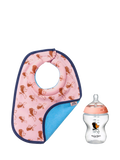 Tommee Tippee Heritage pink feeding gift set (British brand)