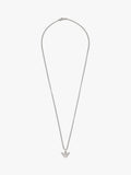 Emporio Armani men's pendant necklace silver stainless steel, UK version