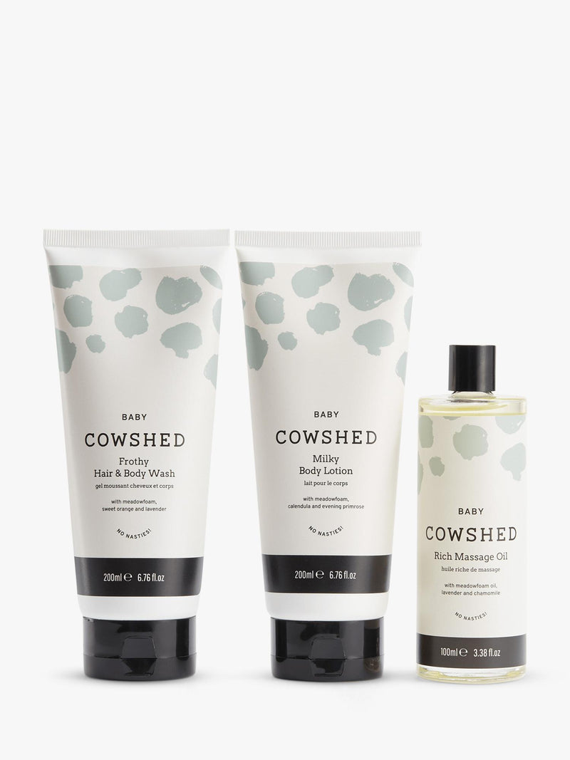 Cowshed baby gift set, UK version