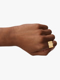 Michael Kors Darrington watch ring gold tone, UK version