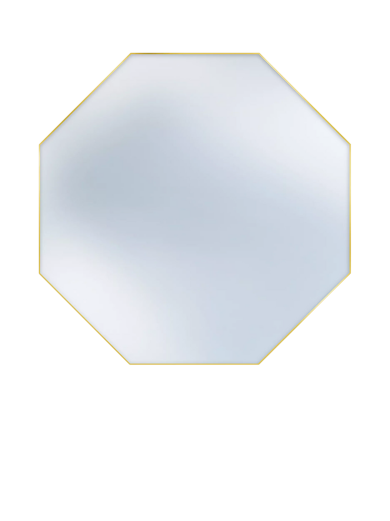 hib. Fusion Octagon Bathroom Mirror 50cm x 50cm