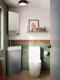 hib. mirrored corner cabinet soft-close hinges shelves - British product