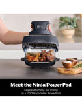 Ninja CRISPi portable air fryer glassware 4.5L, imported from the UK