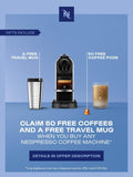 Nespresso CitiZ Platinum coffee pod machine - British product