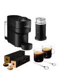 Nespresso Vertuo Pop coffee machine black, imported from the UK