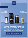 Nespresso Vertuo Pop coffee machine black, imported from the UK