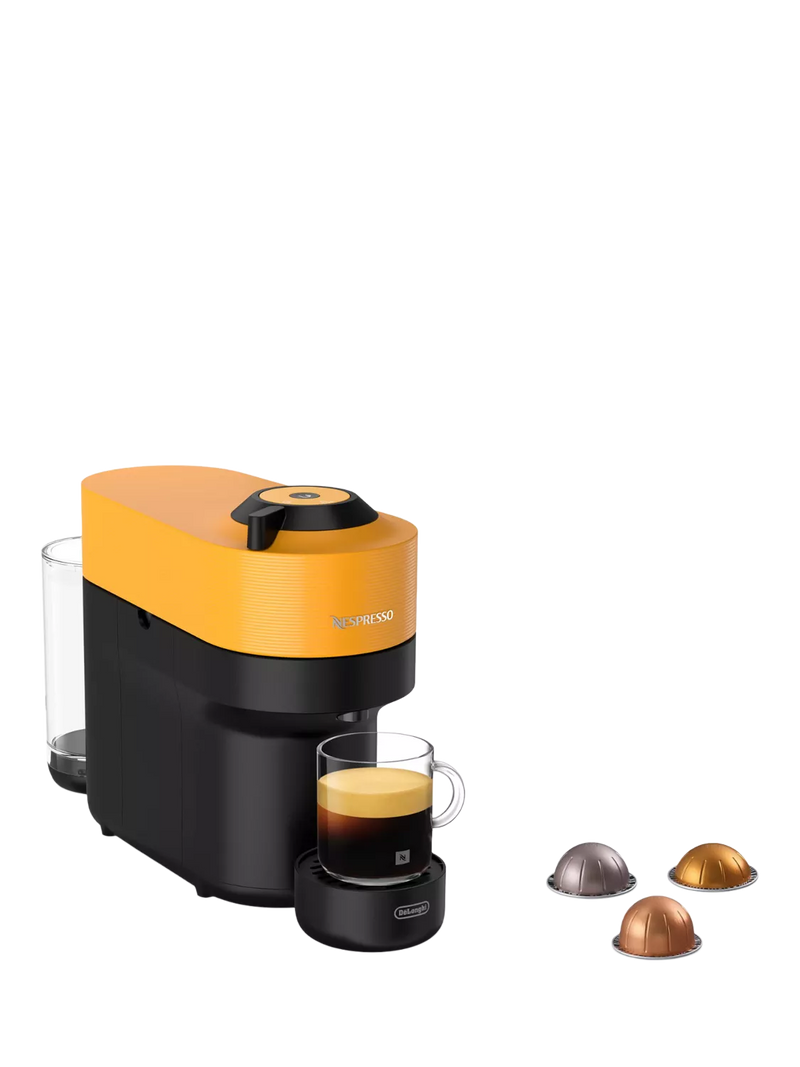 Vertuo Pop Coffee Pod Machine by De'Longhi, Mango Yellow