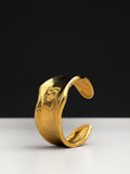Orelia statement cuff bracelet gold 18k (British brand)
