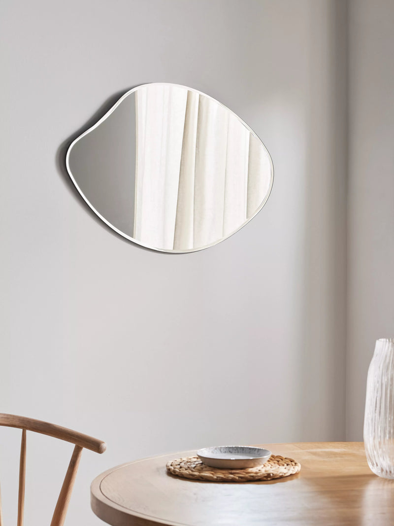 John Lewis pond bevelled glass wall mirror 70x50cm - British product