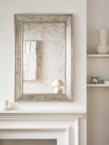 John Lewis antique bevel glass wall mirror 90x60cm, imported from the UK