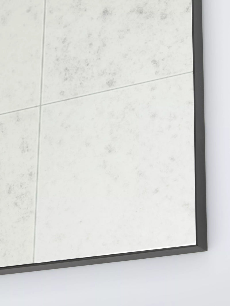 John Lewis Antique Tile Glass Rectangular Wall Mirror 90x70cm (British brand)