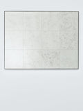 John Lewis Antique Tile Glass Rectangular Wall Mirror 90x70cm (British brand)