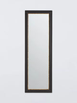 John Lewis John Lewis Georgian Full-Length Rectangular Leaner/Wall Mirror, Black, 180 x 60cm- Buy online at McGrocer