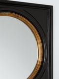 John Lewis Georgian square wall mirror black 50cm, UK version