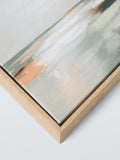 John Lewis Lakes framed canvas print set of 2 green (British brand)