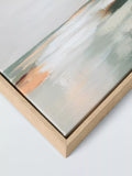 John Lewis Lakes framed canvas print set of 2 green (British brand)