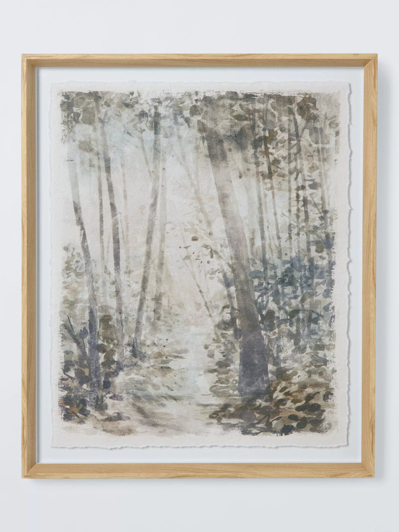 John Lewis Forrest Walk framed print 60x50cm - British product