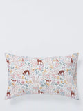 John Lewis floral ditsy duvet cover and pillowcase set single pink (British brand)