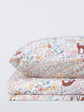 John Lewis floral ditsy duvet cover and pillowcase set single pink (British brand)
