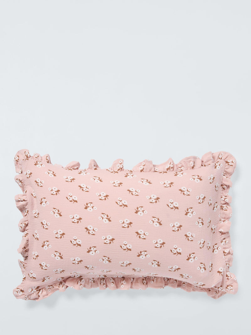 John Lewis floral posy duvet set single pink (British brand)