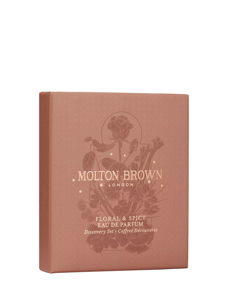 Molton Brown Floral & Spicy fragrance gift set 22.5ml, imported from the UK