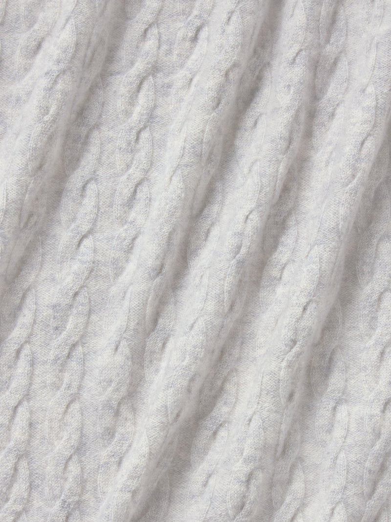 John Lewis cashmere baby blanket grey, imported from the UK