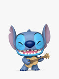 Disney Stitch Figure with Ukulele 24.5cm - British product