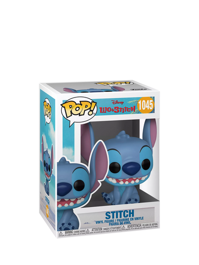 John Lewis Stitch Smiling Vinyl Figure 4 Inches Tall- Buy online at McGrocer
