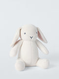 John Lewis bunny blanket basket gift set pink, imported from the UK