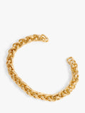 Polished Entwined Cuff in Gold