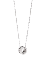 John Lewis Bvlgari B.zero1 18ct White Gold Pendant Necklace, 40.5cm- Buy online at McGrocer