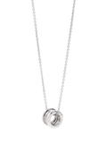 Pre-loved Bvlgari B.zero1 pendant necklace 18ct white gold, imported from the UK