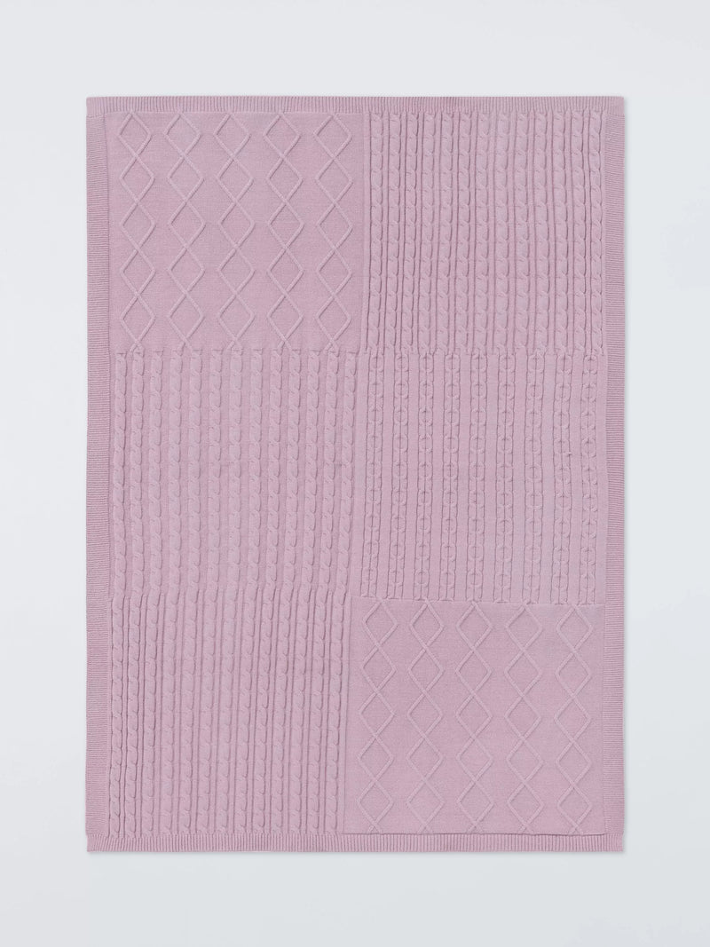 John Lewis baby blanket pink 80x100cm, UK version