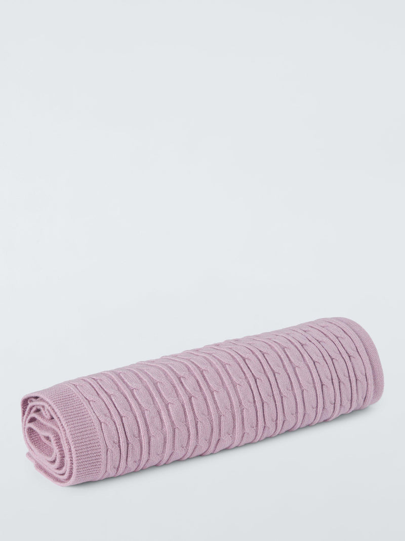 John Lewis baby blanket pink 80x100cm, UK version