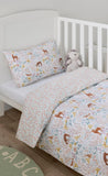 John Lewis pink reversible duvet set for cotbed - British product