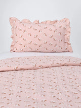 John Lewis John Lewis Floral Posy Duvet Cover and Pillowcase Set, Cotbed, Pink- Buy online at McGrocer