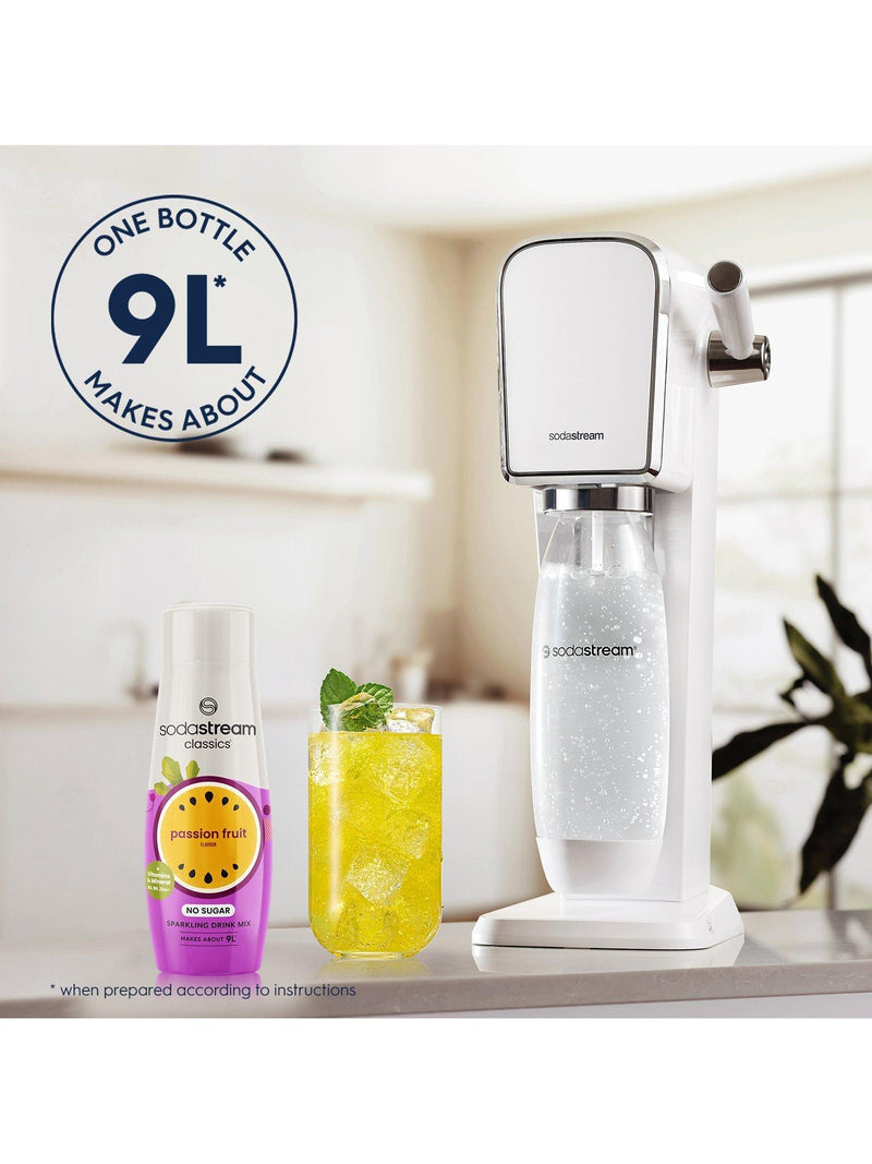 SodaStream passion fruit no sugar sparkling drink mix 440ml (British brand)