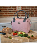 Beau & Elliot quilted lunch cooler bag 8L, imported from the UK