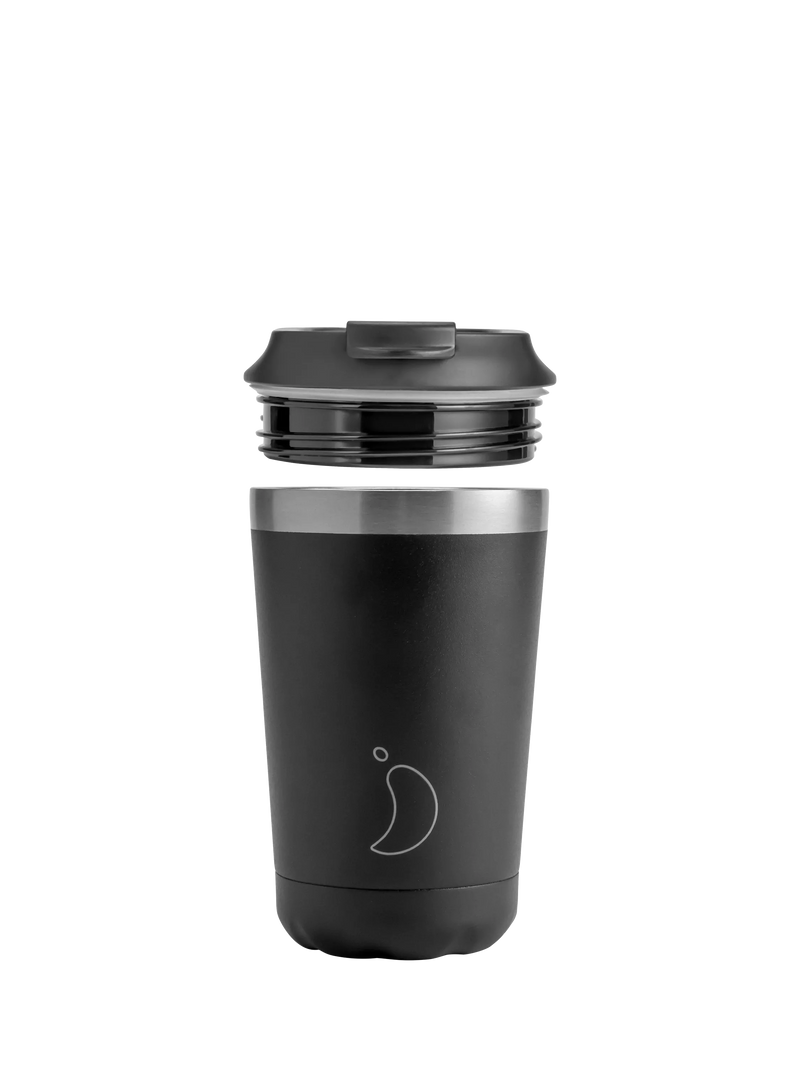 Chilly's Original Double Wall Insulated Travel Mug, Pastel Pink, 340ml