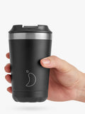 Chilly's double wall insulated travel mug pastel pink 340ml, UK version